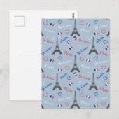 Carte Postale Paris (Devant / Derrière)