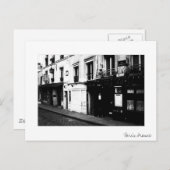 Carte postale Paris (Devant / Derrière)