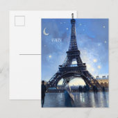 Carte postale Paris (Devant / Derrière)