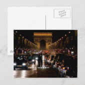 Carte Postale Paris (Devant / Derrière)