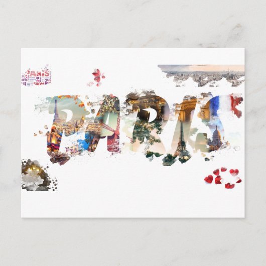 Carte Postale PARIS (Devant)