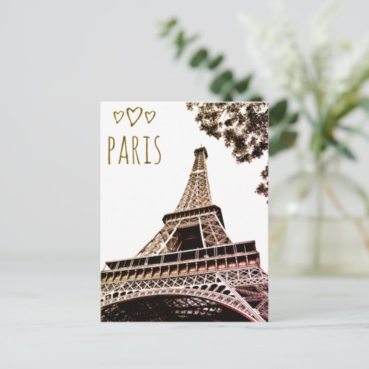 Carte Postale Paris (Debout devant)