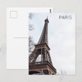 Carte Postale Paris (Devant / Derrière)