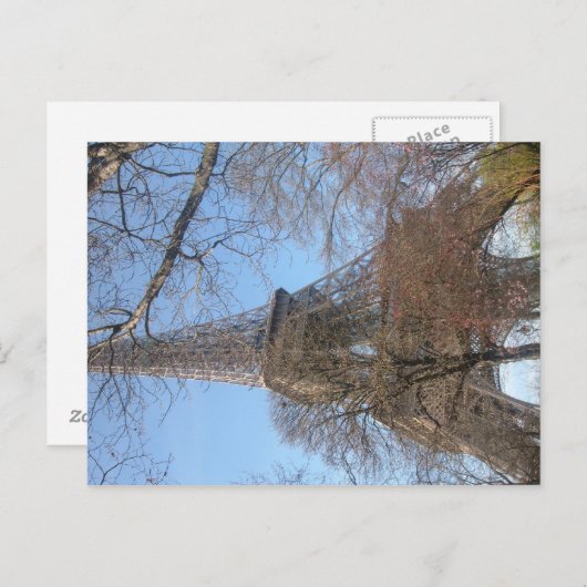 Carte Postale Paris (Devant / Derrière)