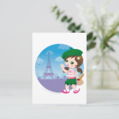 Carte Postale Paris (Debout devant)