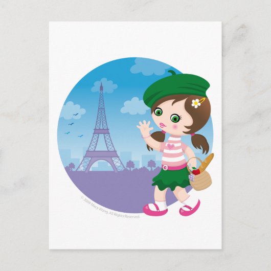 Carte Postale Paris (Devant)