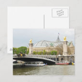 Carte Postale Paris (Devant / Derrière)