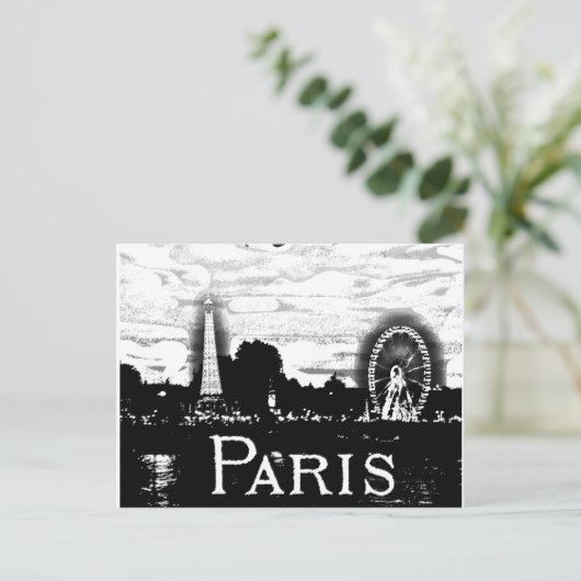 Carte postale Paris (Debout devant)