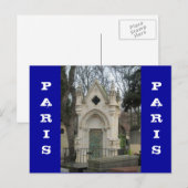 Carte Postale Paris (Devant / Derrière)