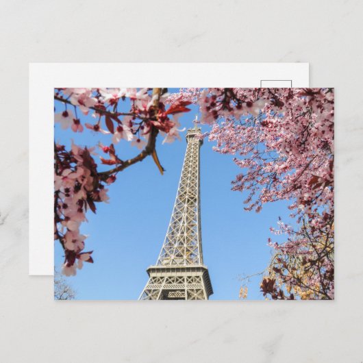 Carte Postale Paris (Devant / Derrière)