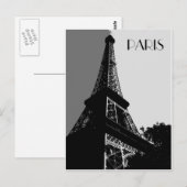 Carte postale - Paris (Devant / Derrière)