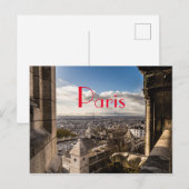 Carte Postale paris (Devant / Derrière)