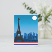 Carte Postale Paris (Debout devant)
