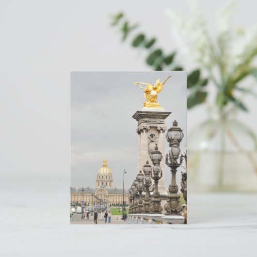 Carte Postale Paris (Debout devant)