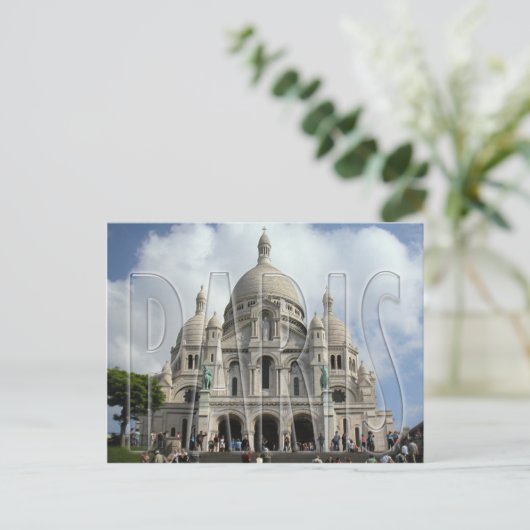 Carte Postale Paris (Debout devant)