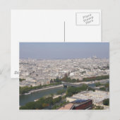 Carte postale Paris (Devant / Derrière)