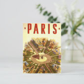 Carte Postale Paris (Debout devant)