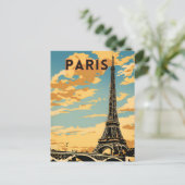 Carte Postale Paris (Debout devant)