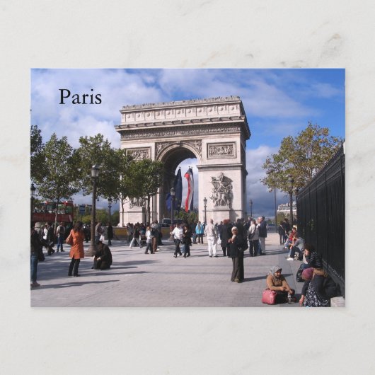 Carte Postale Paris (Devant)