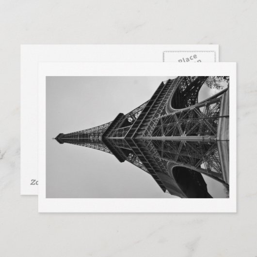 Carte Postale Paris (Devant / Derrière)