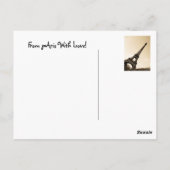 Carte postale Paris (Dos)