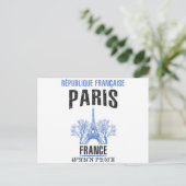 Carte Postale Paris (Debout devant)