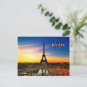 Carte Postale Paris 017B (Debout devant)