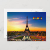 Carte Postale Paris 017B (Devant / Derrière)