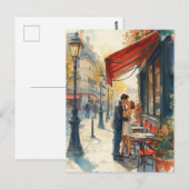 Carte Postale Paris Amour (Devant / Derrière)