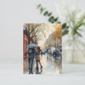 Carte Postale Paris Amour (Debout devant)