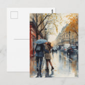 Carte Postale Paris Amour (Devant / Derrière)