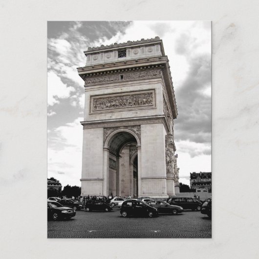 Carte postale Paris Arc de Triomphe (Devant)