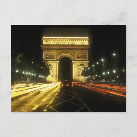 Carte Postale Paris - Arc de Triomphe - (Devant)