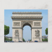 Carte Postale Paris - Arc de Triomphe - (Devant)