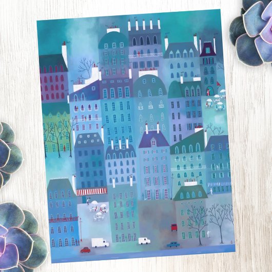 Carte Postale Paris Art