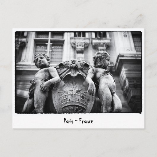 Carte Postale Paris - Art Bohème, Statues, France (Devant)