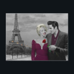 Carte Postale Paris B&W<br><div class="desc">© 2013 CHRIS CONSANI | PRODUIT SOUS LICENCE D'ARTISTE, PUBLIÉ ET DISTRIBUÉ PAR JADEI GRAPHICS, TOUS DROITS RÉSERVÉS / 2014 EPE ELVIS PRESLEY SONT DES MARQUES ENREGISTRÉES AVEC L'USPTO / 2014 ELVIS PRESLEY ENTERPRISES, INC.</div>