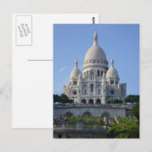 Carte Postale Paris - Basilique du Sacr �-Coeur - (Devant / Derrière)