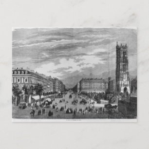 Carte Postale Paris, Boulevard de Sebastopol