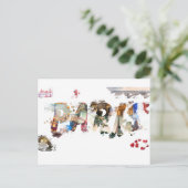 Carte Postale PARIS Briefkaart (Staand voorkant)