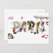 Carte Postale PARIS Briefkaart (Voorkant / Achterkant)