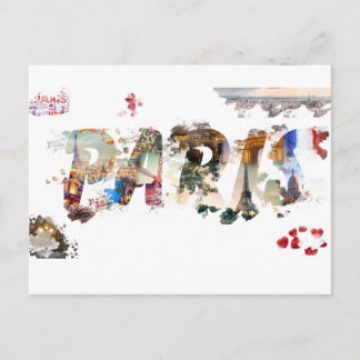 Carte Postale PARIS Briefkaart