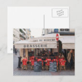 Carte postale Paris Café - Paris, France (Devant / Derrière)