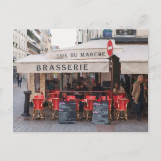 Carte postale Paris Café - Paris, France (Devant)