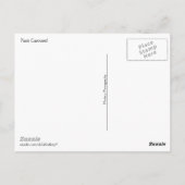 Carte Postale Paris Carousel (& Tour Eiffel) avec texte (Dos)