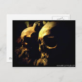 Carte Postale Paris Catacombes par April A Taylor (Devant / Derrière)
