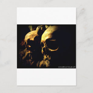 Carte Postale Paris Catacombes par April A Taylor