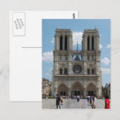 Carte Postale Paris - Cath � drale Notre-Dame - (Devant / Derrière)