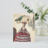 Carte Postale Paris Chandelier reine Marie Antoinette (Debout devant)
