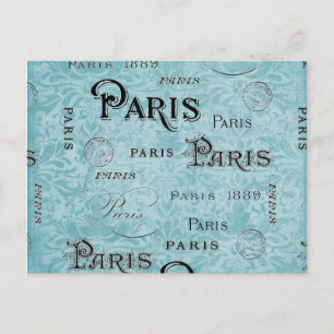 Carte Postale Paris   Damas bleues